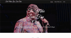 Desktop Screenshot of mikelovefanclub.com